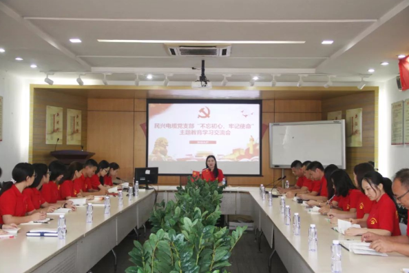 黨建 | 民興電纜召開“不忘初心、牢記使命”主題教育學習交流會